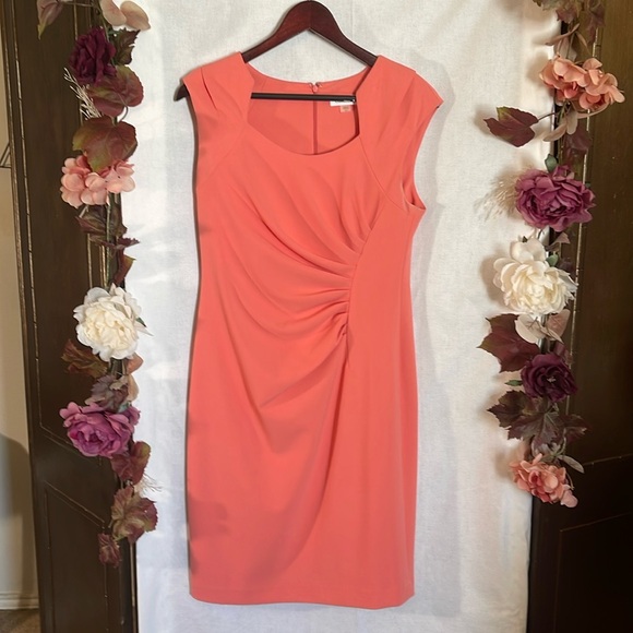 Calvin Klein Coral dress - Picture 1 of 4